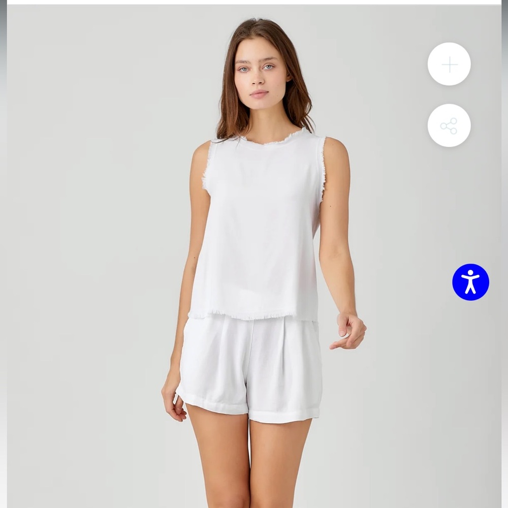 Maven West - Fray Sleeveless Top